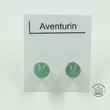 Kép 2/2 - Aventurin 6-os golyós nemesacélos füli