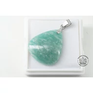 Amazonit csepp fúrt medál 4780 Amazonit csepp fúrt medál 4780
