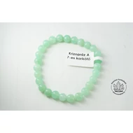 Krizopráz A 7 mm-es golyós karkötő