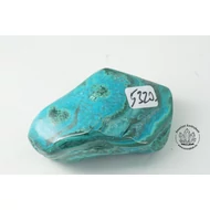 Malachit krizokolla egyedi csiszolat 5320