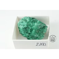 Malachit selyem tűs kristály csoport 2200