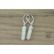 Nemesopál közép korongos füli ezüsttel