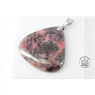 Rodonit háromszög fúrt medál 11300 Rodonit háromszög fúrt medál 11300