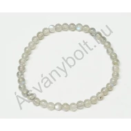 Labradorit 4 mm-es golyós karkötő