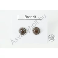 Bronzit 6-os félgömb füli nemesacélban