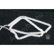 Hegyikristály AA fazettált 2x4 mm tárcsa szál