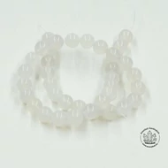 Achát fehér 10 mm-es szál