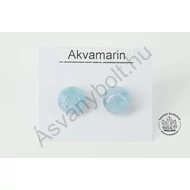 Akvamarin 8-as félgömb füli nemesacélon