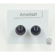 Ametiszt 8-as golyós nemesacélos füli