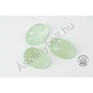 Fluorit zöld 13x18 mm-es kaboson