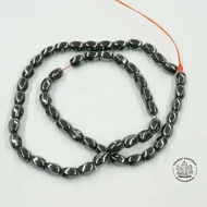 Hematit 5x8 mm-es csavart szál