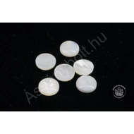 Kagylóhéj gyöngyház 10 mm-es kaboson