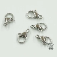 Karabíner 12 mm rozsdamentes acélból 5 db