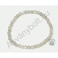 Labradorit 4 mm-es golyós karkötő