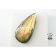 Labradorit bronzos csepp kaboson 10260