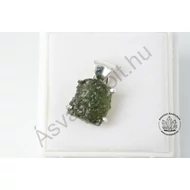 Moldavit ezüst foglalatban 66500