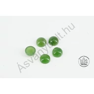 Nefrit jade 6 mm-es kaboson