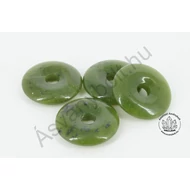Nefrit jade fánk medál 3 cm