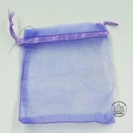Organza tasak lila 5 db