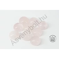 Rózsakvarc 10 mm-es kaboson