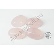 Rózsakvarc 13x18 mm-es kaboson