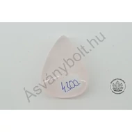 Rózsakvarc egyedi csepp csiszolat 4300