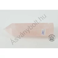 Rózsakvarc egyedi csiszolt csúcs 7190