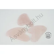 Rózsakvarc Gua sha masszírozó