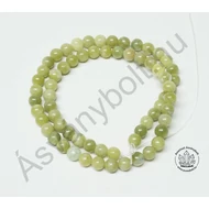 Szerpentin zöld 6 mm-es golyós szál