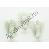 Jade közép angyal figura