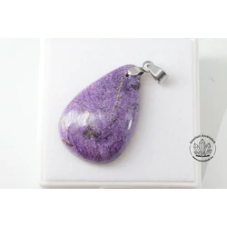 Stichtit lapos csepp fúrt medál 6200
