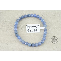 Tanzanit 6 mm-es golyós karkötő 28500