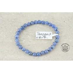 Tanzanit 6 mm-es golyós karkötő 29000