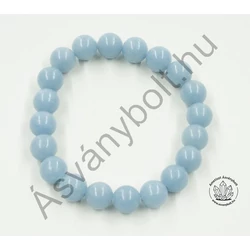 Angelit 10 mm-es golyós karkötő