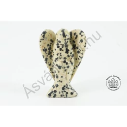 Dalmata jáspis közép angyal figura