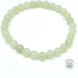 Jade 6 mm-es golyós féldrágakő karkötő