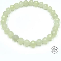 Jade 6 mm-es golyós féldrágakő karkötő