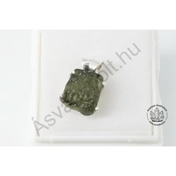 Moldavit ezüst foglalatban 63600