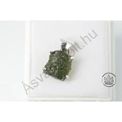 Moldavit ezüst foglalatban 66500