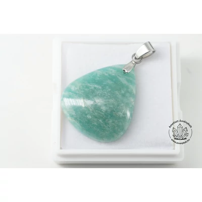 Amazonit csepp fúrt medál 4780 Amazonit csepp fúrt medál 4780