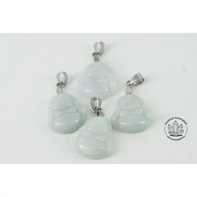Jade burmai Buddha medál