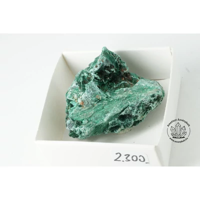 Malachit selyem tűs kristály csoport 2300