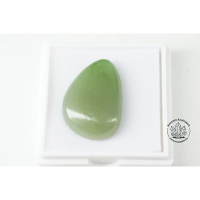 Nefrit extra szibériai csepp kaboson 9670 Nefrit extra szibériai csepp kaboson 9670