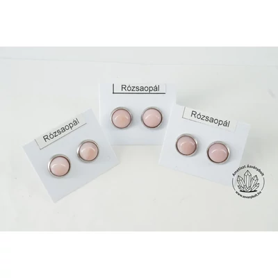 Rózsaopál 8-as füli nemesacélban