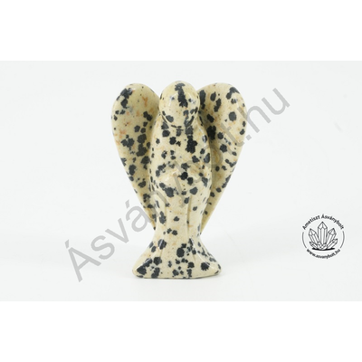 Dalmata jáspis közép angyal figura