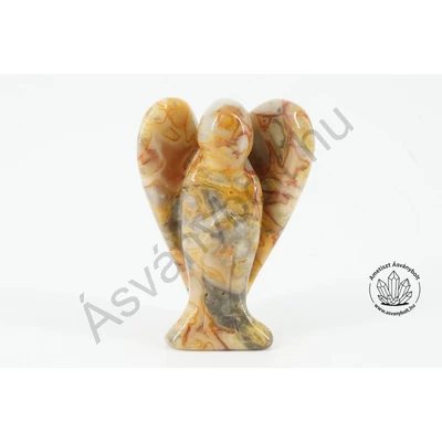 Achát mexikói közép angyal figura Achát mexikói közép angyal figura