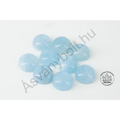 Akvamarin 10 mm-es kaboson