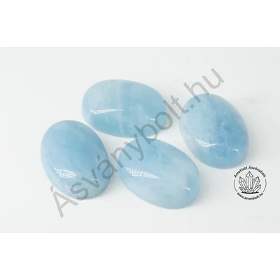 Akvamarin 13x18 mm-es kaboson
