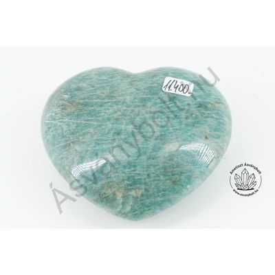 Amazonit szív faragás 11400 Amazonit szív faragás 11400