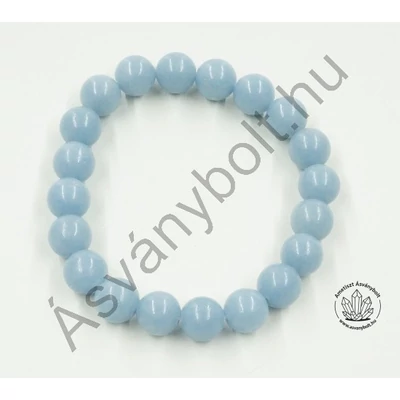Angelit 10 mm-es golyós karkötő